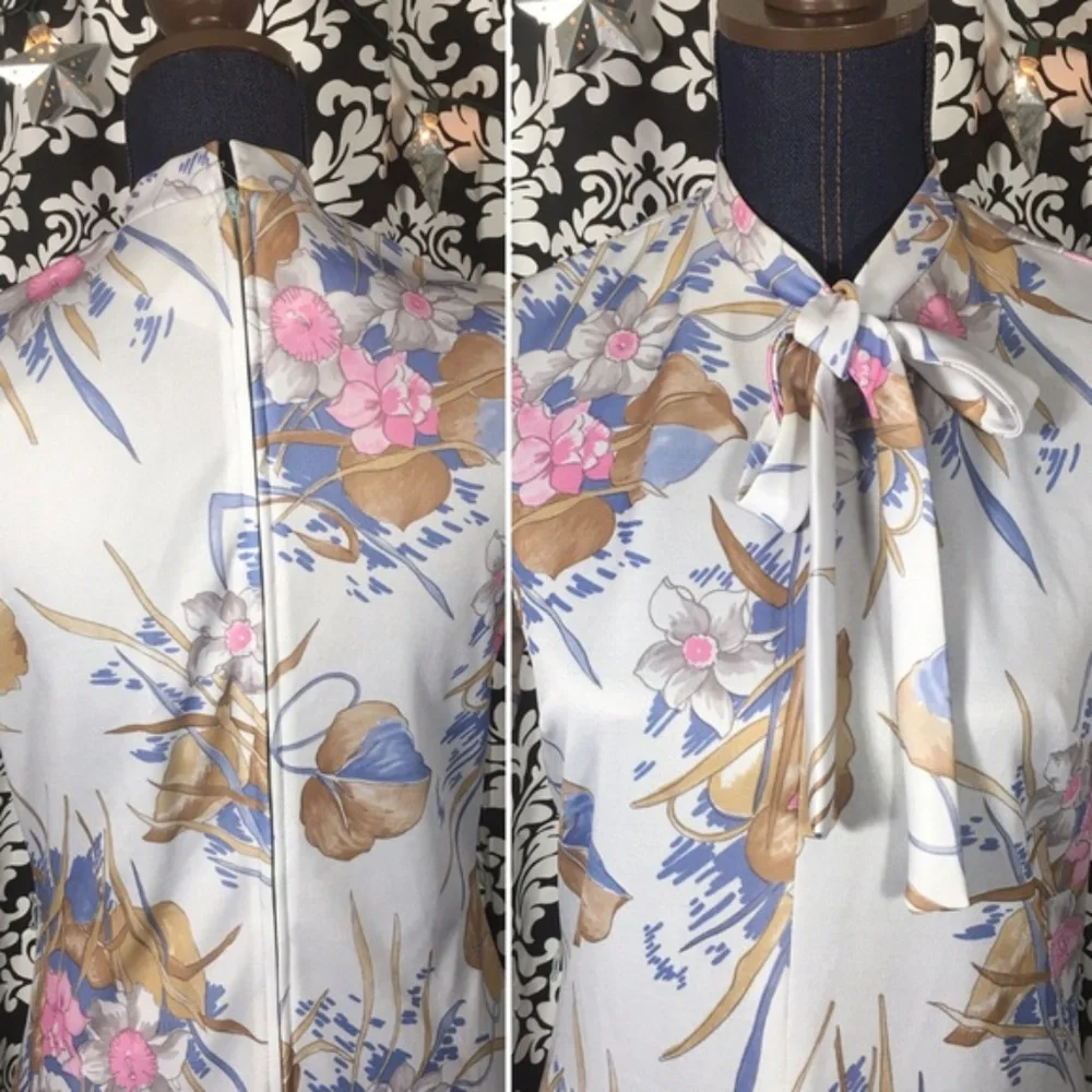 Vintage 60s 2pc Shift Scooter Dress & Jacket Sz 12